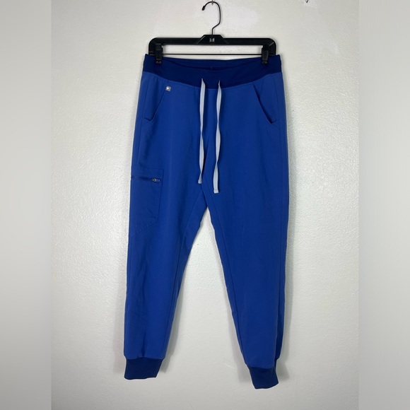 Figs Pants - figs technical collection blue Zamora jogger scrub pants small